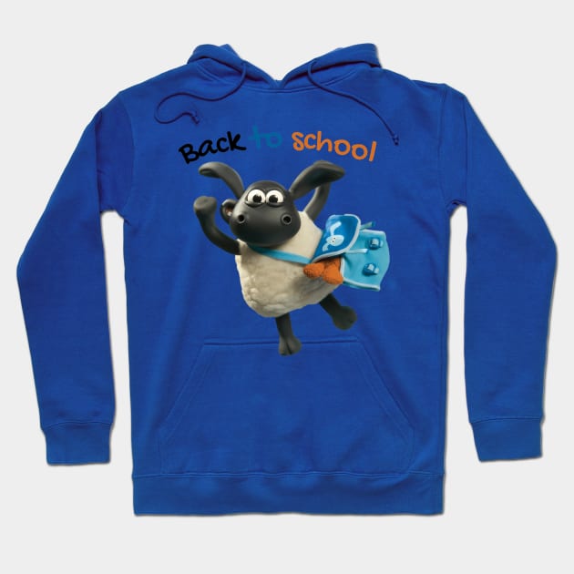 Classic Shaun Cartoon The Sheep TV Series Hoodie by WelchCocoa